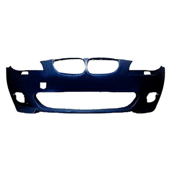 For BMW 525i/545i 2005 2006 2007 Bumper Cover | Front | Primed | Black | W/ M Package | BM1000182 | 51117897207
