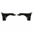 thumbnail image 1 of For BMW 530i/545i 2004 2005 2006 2007 Fender Driver and Passenger Side | Pair | Aluminum | Sedan | BM1240130, BM1241130 | 41357111429, 41357111430, 1 of 5