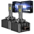 thumbnail image 1 of For BMW 535d xDrive 2014-2016 Led Headlights Hi/Lo Bulbs 2-Pack D1S/D1R Combo 6000k 8000LM Cool White Kits Easy Install 300% Brighter, 1 of 10