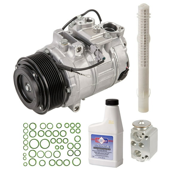 For BMW 535i GT 2010 2011 2013 2014 AC Compressor w/ A/C Repair Kit - BuyAutoParts