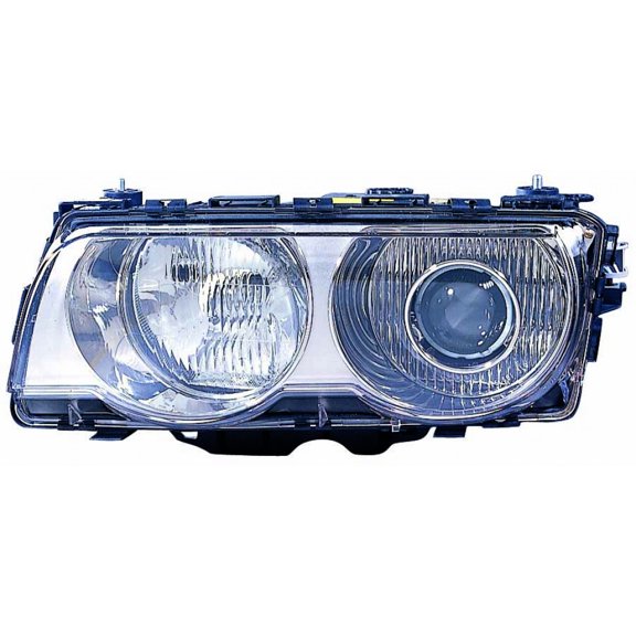 For BMW 7 Series 1999-2001 Headlight Assembly Unit w/Xenon Type Chrome Driver | BM2502127 | 63 12 6 907 317