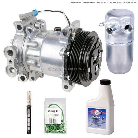 For BMW 740Li 2014 2015 AC Compressor & A/C Repair Kit - BuyAutoParts