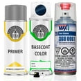 thumbnail image 1 of For BMW (C3Z/X10 - Tanzanite Blue 2 Metallic) Exact Match Automotive Touch Up Paint Spray - Premium Kit w/ 2K SprayMax Clearcoat, 1 of 7