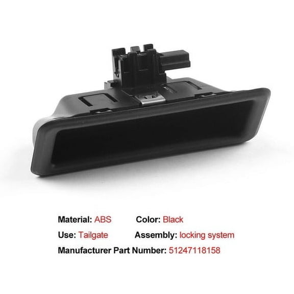 For BMW E60 E90 E91 E92 E70 Boot Trunk Handle Release Switch 51247118158 7118158