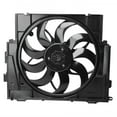 thumbnail image 1 of For BMW F10 528i 528i xDrive 2012-2016 Radiator Cooling Fan Assembly w/ Motor, 1 of 9