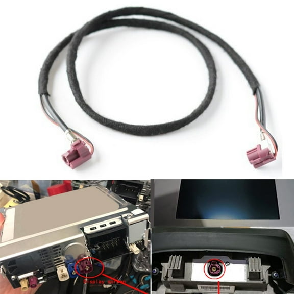 For BMW For EVO Host Video Cable LVDS Line 12V Display Connection Cable