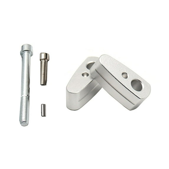 For BMW For R Nine For R9T Motorcycle Handlebar Riser Bar Moves Up 20mm Silver