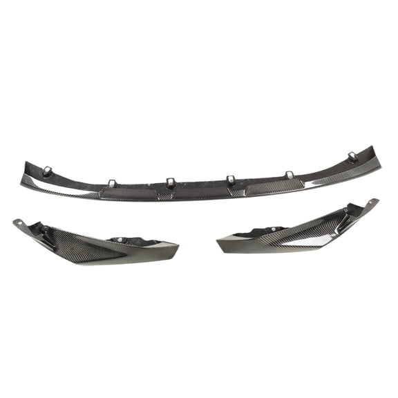 For BMW G80 M3 G82 G83 M4 2021-2024 Front Bumper Spoiler Lip Carbon Fiber Car Lower Splitter Guard Plate Blade Protector Trim