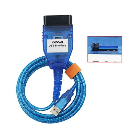 For BMW INPA K+DCAN K+CAN K-Line With Switch Full Chips OBD2 Diagnostic Cable