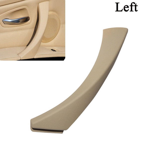 For BMW Interior Door Handle Pull Trim Cover Rear Driver Left Side E90 E91 Beige