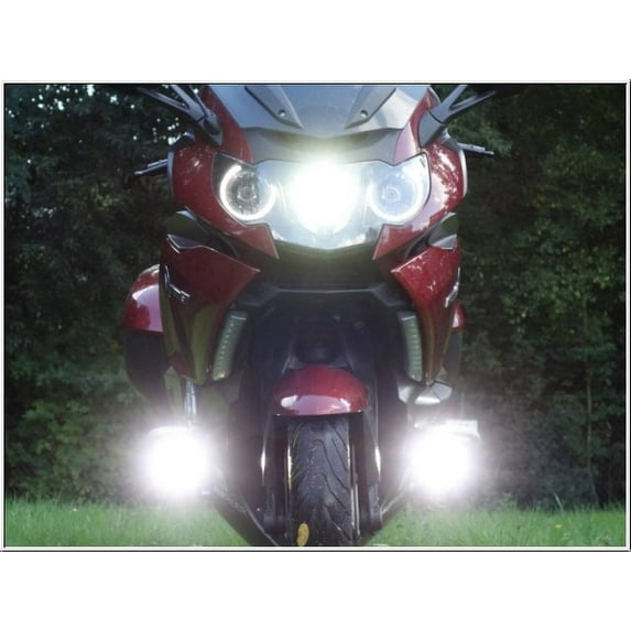 For BMW K1600GT 6000K LED Auxiliary Fog Driving Lights Lamps