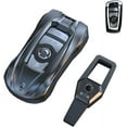 thumbnail image 1 of For BMW Key Fob Cover , Key Fob Case Compatible for BMW 1 3 4 5 6 7 Series X3 X4 M5 M6 GT3 GT5 Remote Fob Key with KeyChain, 1 of 9