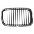 thumbnail image 1 of For BMW M3 1995 1996 Grille Passenger Side | Black/Chrome | Replacement For BM1200114 | 51138122238, 1 of 2
