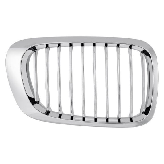 For BMW M3 2001-2006 Grille Passenger Side | Coupe/Convertible | Black Fins | Replacement For BM1200135 | 51138208686