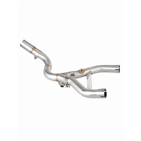 For BMW R 850 R850R 2004-2007 R1150R 2001-2005 R1150GS, ADV 1999-2004 Escape Slip-on Motorcycle Exhaust High Position Mid Link Pipe With Shield 51mm