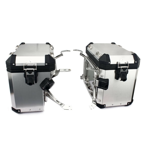 For BMW R1200GS R1250GS 2013-2023 Aluminum Panniers Luggage Saddle Cases & Racks 2014 2015 2016 2017 2018 2019 2020 2021 2022