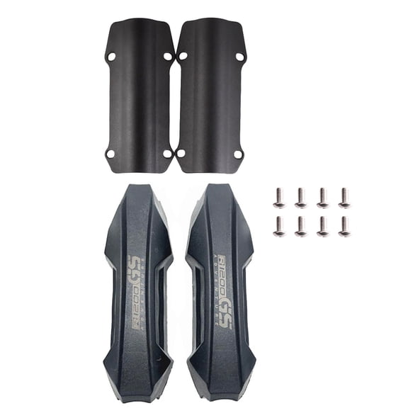 For BMW R1250GS R1200GS ADV Adventure GSA F800GS F850GS Motorcycle Crash Bar Bumper Engine Guard Protector Decorative Block 25mm (R1250GSA LOGO)