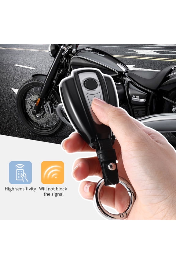 For BMW R18 2020 2021 2022 2023 CLASSIC BAGGER TRANSCONTINENTAL R-18 CNC Key Shells Keychains Motorcycle Key Case Key Protection