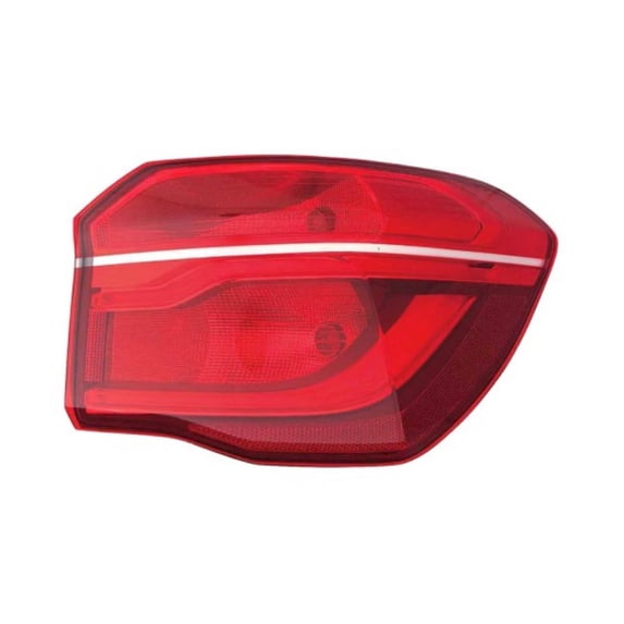 For BMW X1 2016 2017 2018 2019 Tail Light Assembly Passenger Side | Rear | Outer | CAPA | LED | Replacement For BM2805124, BM2805124C | 63217488548
