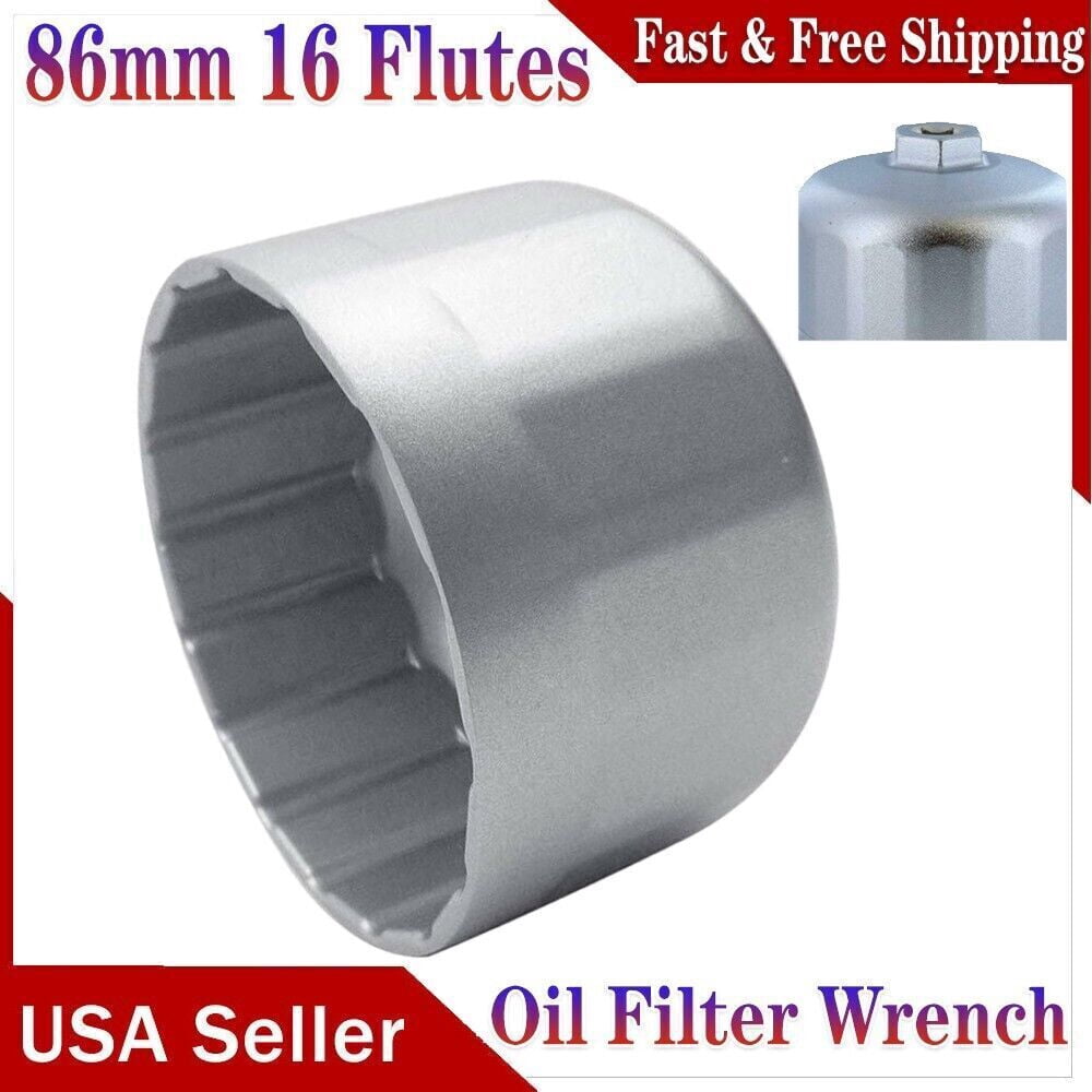 For BMW X1/X3/X4/X5/X6 Series-86mm Oil Filter Wrench Tool Cartridge Housing Caps