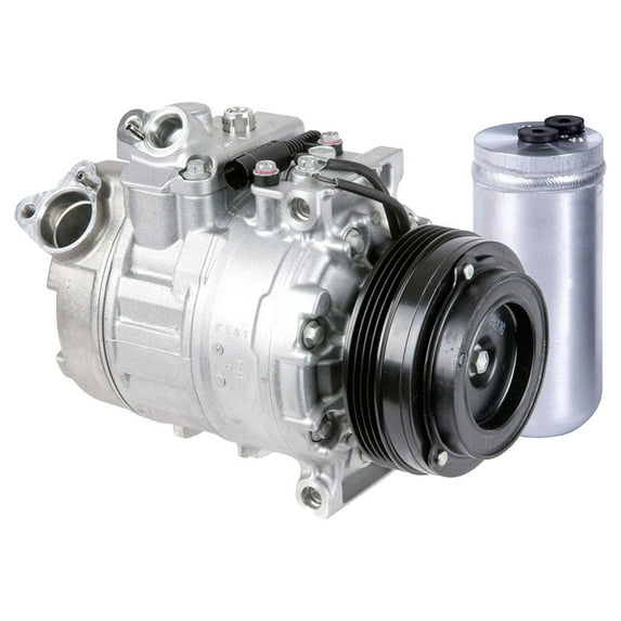 For BMW X3 2004 2005 2006 OEM AC Compressor w/ A/C Drier - BuyAutoParts