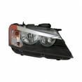 thumbnail image 1 of For BMW X3 2011 2012 2013 2014 Headlight Assembly Passenger Side | Composite | F25 | 63117222026 | BM2503170, 1 of 2