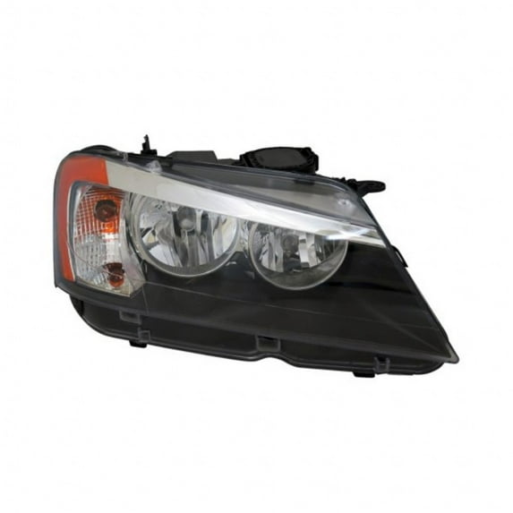 For BMW X3 2011 2012 2013 2014 Headlight Assembly Passenger Side | Composite | F25 | 63117222026 | BM2503170
