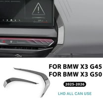For BMW X3 G45 X3 M50 2025 2026 Car Center Console Side Trim Auto Accessories ABS Carbon Fiber Interior Decoration Car Styling.