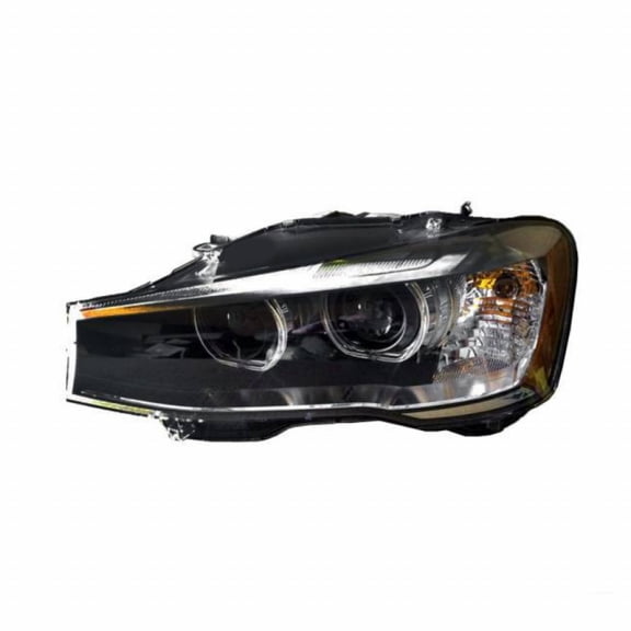 For BMW X4 2015 2016 2017 2018 Headlight Unit Driver Side | HID Type | CAPA | Replacement For BM2518143 | 63 11 7 401 135