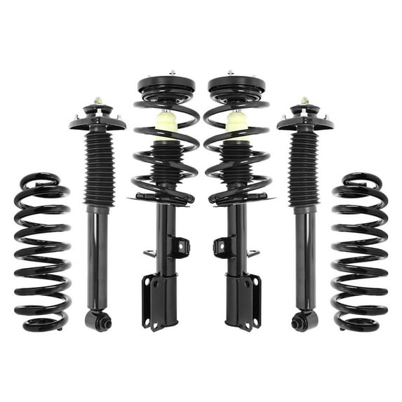 For BMW X5 2000-2006 Front Rear Shock Strut Spring Set - BuyAutoParts