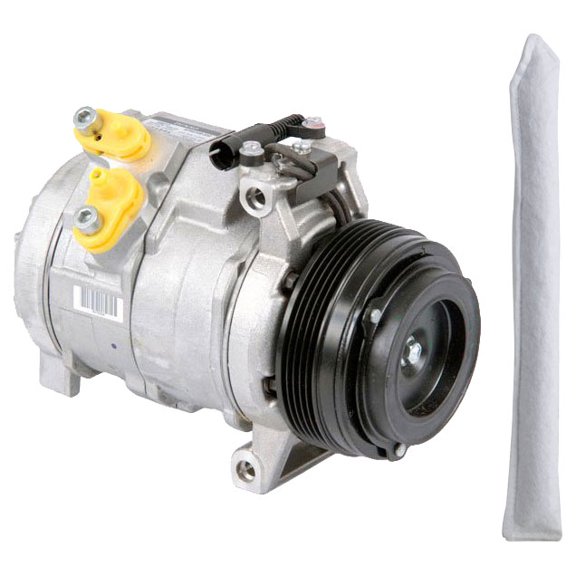 For BMW X5 2001 2002 2003 OEM AC Compressor w/ A/C Drier - BuyAutoParts
