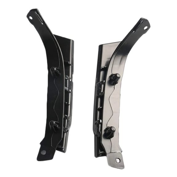 For BMW X5 E53 2003- 2006 1 Pair Front L & R Bumper Cover Bar Support Bracket Holder Guide OE: 51117116667 51117116668