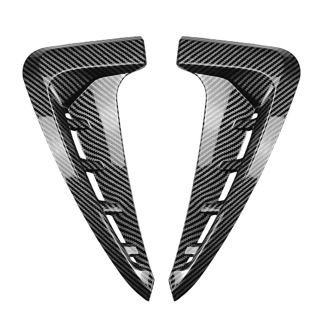 DIYUCAR Glossy Zwarte Auto Haai Kieuwen Side Fender Vent Stickers Voor X5 F15 X5M F85 2014-2018 Accessoires