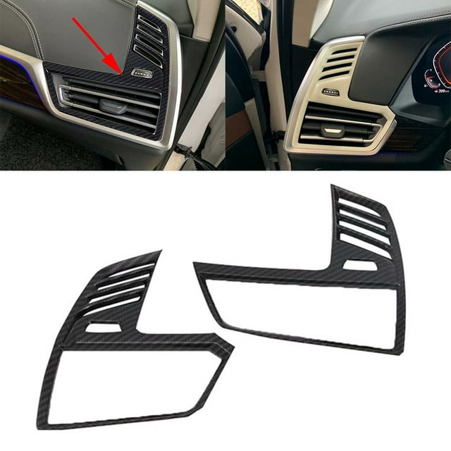 For BMW X5 G05 20192022 Front Dashboard Air Vent Outlet Cover Trim