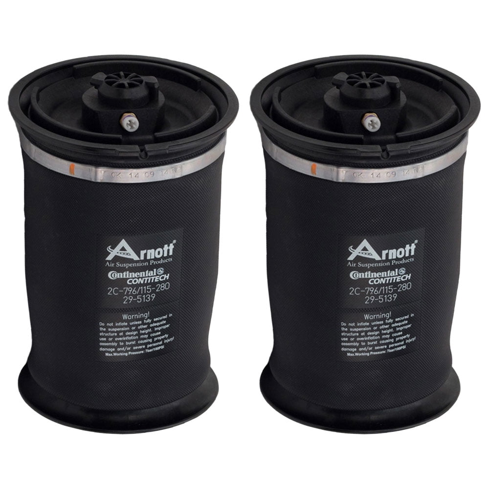 For BMW X5 X6 20072018 Pair Arnott A2642 Rear Air Springs Bags