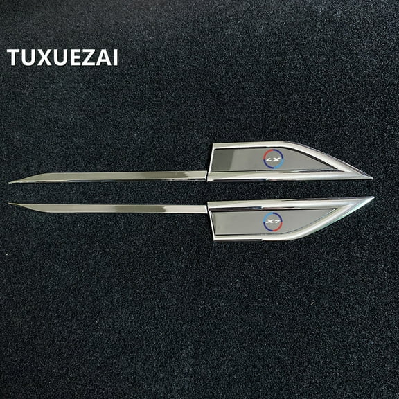 For BMW X7 G07 Car Metal Sticker Fender Modifications Laser Emblem Car Styling Exterior Accessories 1 Pair