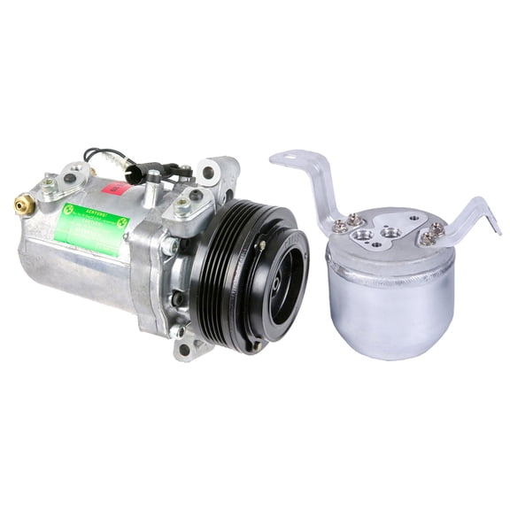 For BMW Z3 2001 2002 OEM AC Compressor w/ A/C Clutch & Drier - BuyAutoParts