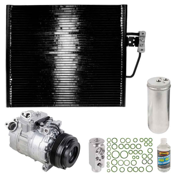 For BMW Z8 2000 2001 2002 2003 OEM AC Compressor w/ Condenser Drier - BuyAutoParts