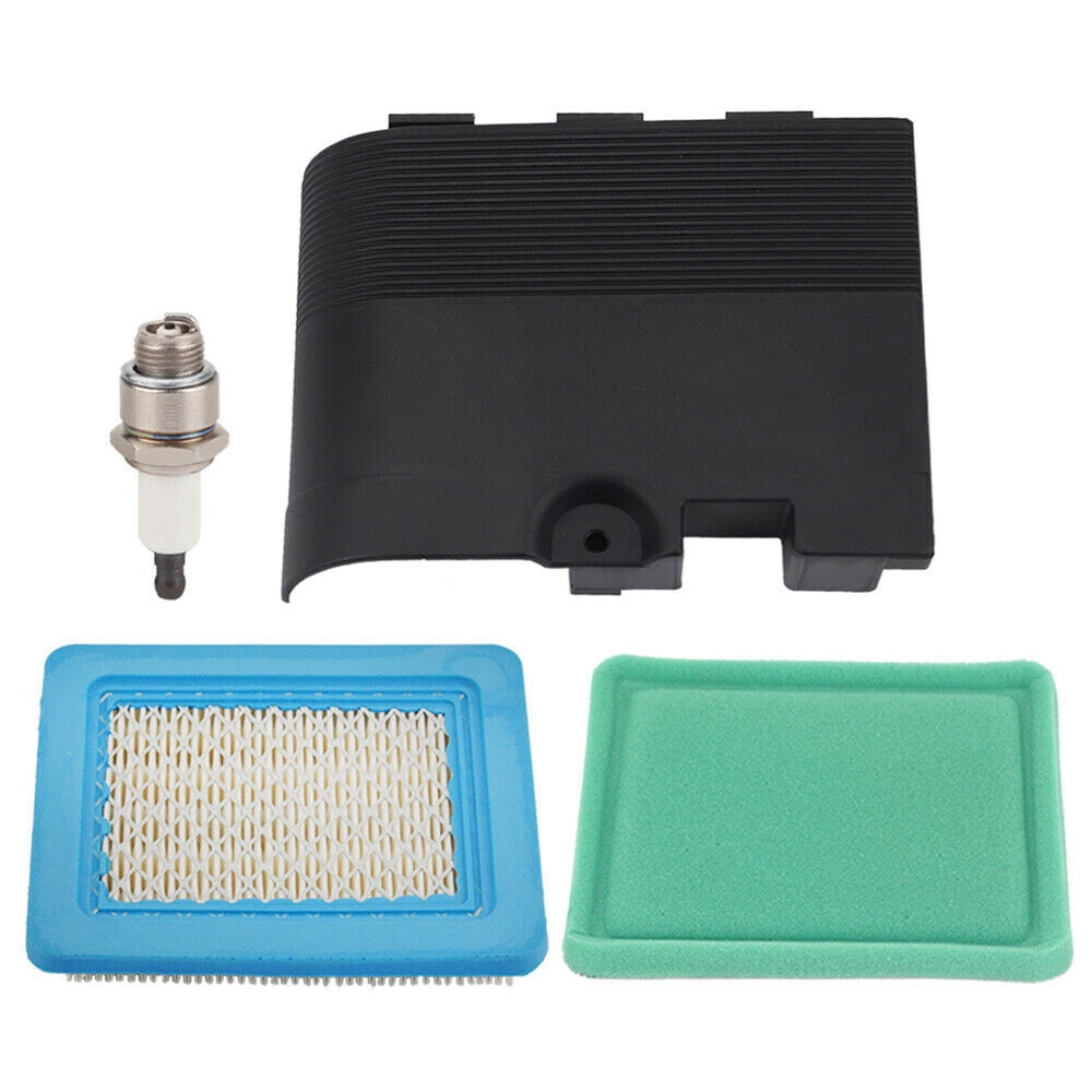 For BRIGGS & STRATTON 491588 491588S Air filter Pre Fuel filter Spark ...