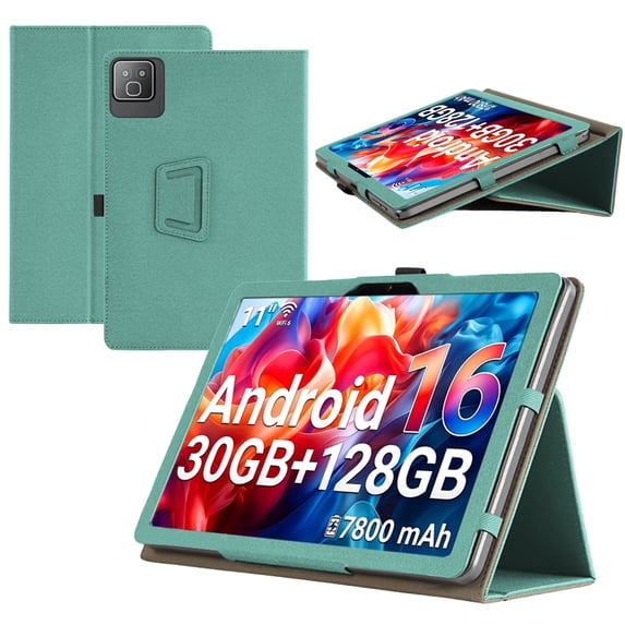 For BUFO / UGRIHACH 11-Inch Tablet Case Premium PU Cover Lightweight and Portable Built-in Stand and Pen Slot Design With Wrist Strap
