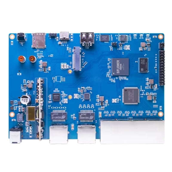 For Banana Pi -RV2 Siflower SF21H8898 4Core RISC-V Processor 512MB DDR3 16MB SPI NOR Flash RTC Risc-V Gateway Board A