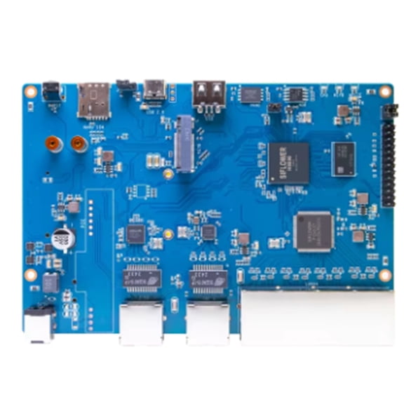 For Banana Pi -RV2 Siflower SF21H8898 4Core RISC-V Processor 512MB DDR3 16MB SPI NOR Flash RTC Risc-V Gateway Board B