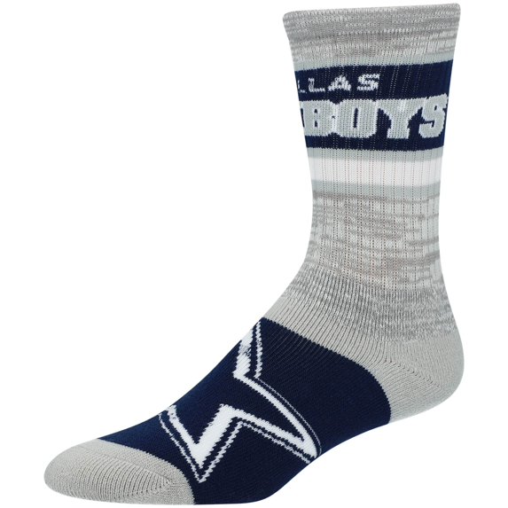 For Bare Feet Dallas Cowboys Double Deuce Crew Socks