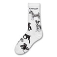 thumbnail image 1 of For Bare Feet Schnauzer Large Print Pose (White), Medium, 1 of 1