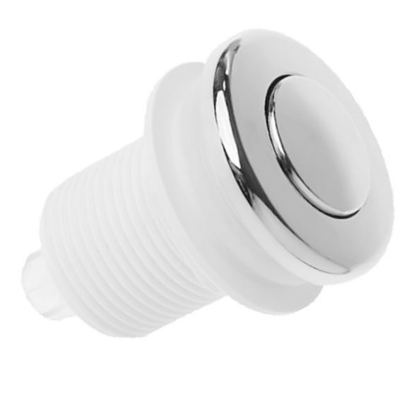 For Bathtub Air Pressure Switch Air Switch Button Black Bright Chrome Plating Pneumatic Switch Spa Waste Garbag