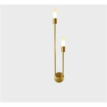 For Bedroom Bathroom Mirror Decor Living Room Corridor Background Gold/Black Modern Wall Lamps Long Strip Nordic Wall Sconce