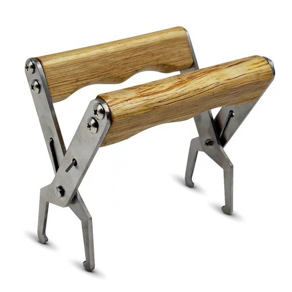 For Beekeeping Frame Holder Bee Hive Frame Tool Yellow And Silver Ergonomic Design Rust-resistant Versatile Tool