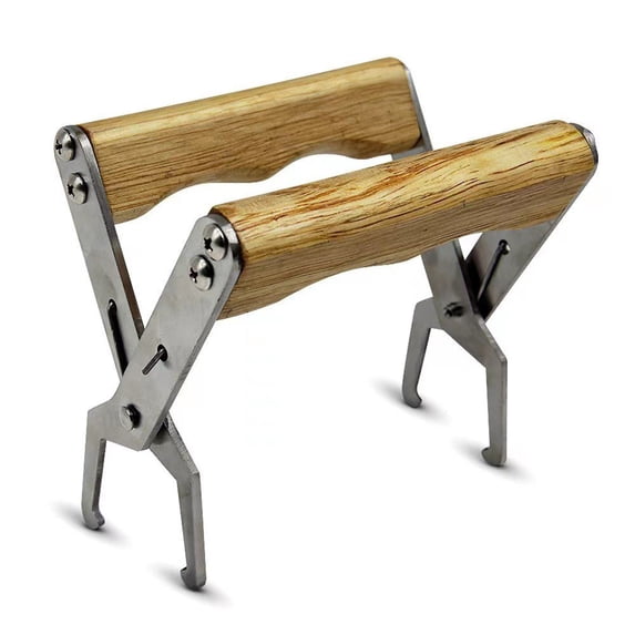 For Beekeeping Frame Holder Bee Hive Frame Tool Yellow And Silver Ergonomic Design Rust-resistant Versatile Tool