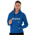 thumbnail image 1 of For Believer and Ever Religious Hoodie Sweatshirt Women Men Brisco Brands S, 1 of 6