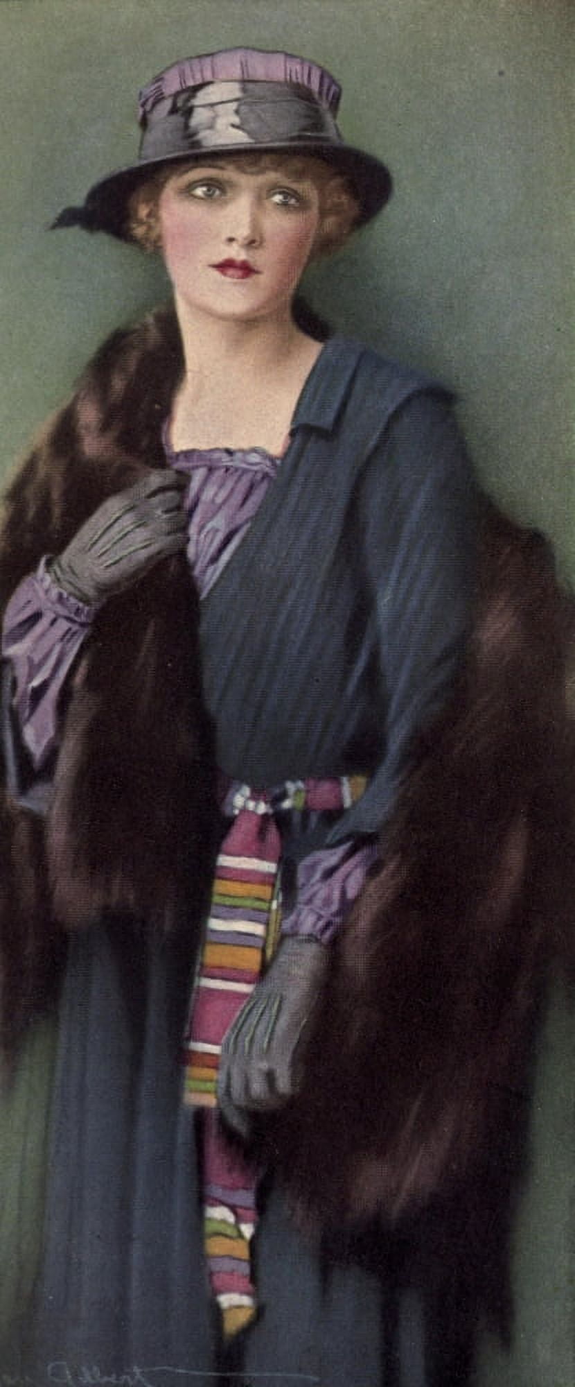 For Better for Worse 1920 Pretty woman Canvas Art - C Allan Gilbert (24 x 36)